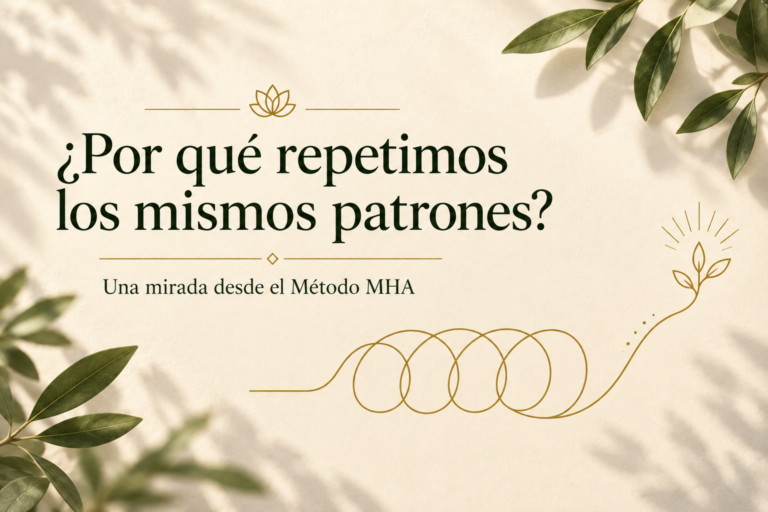 Ilustración botánica sobre los patrones repetitivos desde el Método MHA